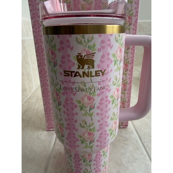Stanley x Loveshack Fancy Blooming Heirloom 40 oz. Tumber - EUC - Picture 2 of 8